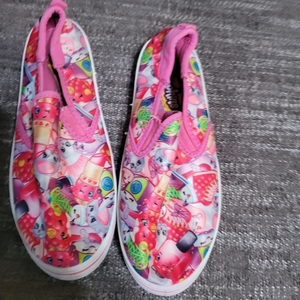 Shopkins size 3 slip on‎ sneakers girls